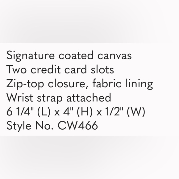 Coach Corner Zip Wristlet In Signature Canvas With Halloween Print - Picture 6 of 6